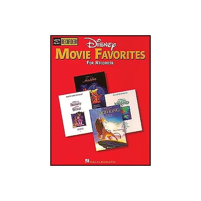Hal Leonard Disney Movie Favorites Let's Play Recorder!
