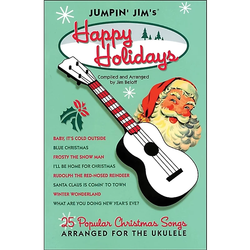 Hal Leonard Jumpin' Jim's Happy Holidays Uke Songbook