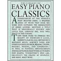Music Sales The Library Of Easy Piano Classics