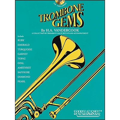 Hal Leonard Trombone Gems (Book/CD)