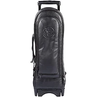 Gard Single Trumpet Wheelie Bag 1-WBFLK Black Ultra Leather