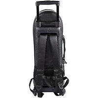 Gard Single Trumpet Wheelie Bag 1-WBFLK Black Ultra Leather