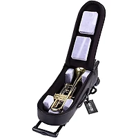 Gard Single Trumpet Wheelie Bag 1-WBFLK Black Ultra Leather