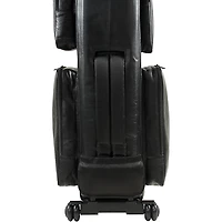 Gard Low A Baritone Saxophone Wheelie Bag 106-WBFLK Black Ultra Leather