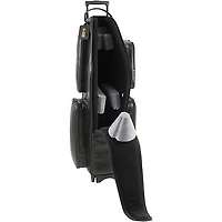Gard Low A Baritone Saxophone Wheelie Bag 106-WBFLK Black Ultra Leather