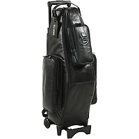 Gard Alto Saxophone Wheelie Bag 104-WBFLK Black Ultra Leather