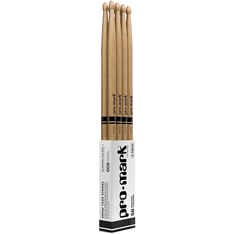 Promark Classic Forward Drum Sticks 4-Pack -
