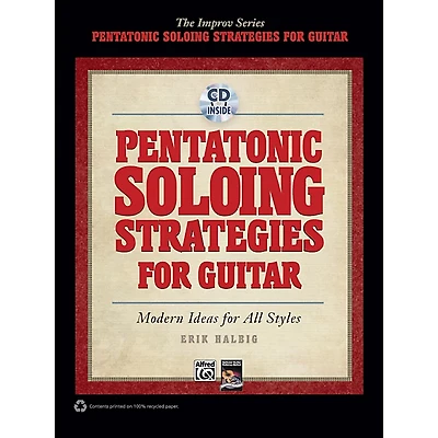 Alfred Pentatonic Soloing Strategies for Guitar Book & CD