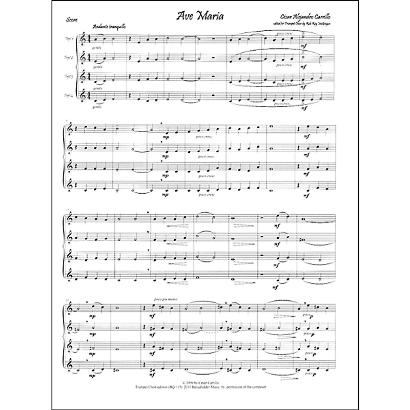 Carl Fischer Ave Maria Book