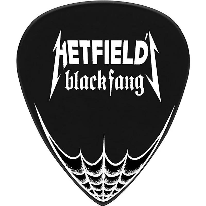Dunlop Black Fang Pick - 6 Pack