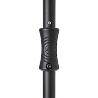 Ultimate Support TS-110BL Air Lift Speaker Stand With Leveling Leg, Black Black