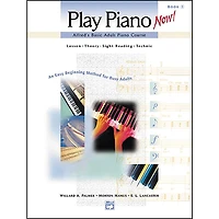 Alfred Alfred's Basic Adult Play Piano Now! Book 1