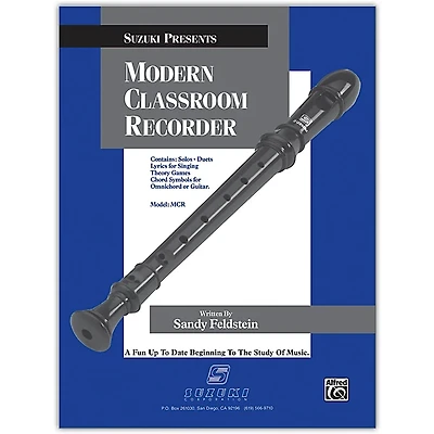 Suzuki Suzuki Modern Classroom Recorder