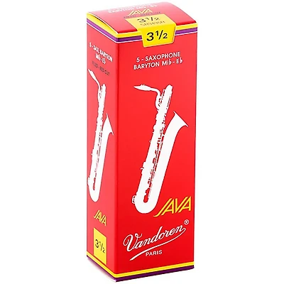 Vandoren JAVA Red Baritone Saxophone Reeds