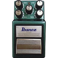 Ibanez 9 Series TS9B Bass Tube Screamer Overdrive Bass Effects Pedal Green