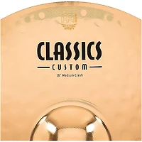 MEINL Classics Custom Medium Crash - Brilliant