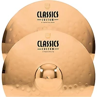 MEINL Classics Custom Powerful Hi-Hats - Brilliant 14 in.