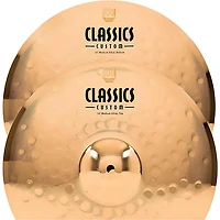 MEINL Classics Custom Medium Hi-Hats - Brilliant
