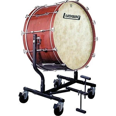 Ludwig Concert Bass Drum w/ Fiberskyn Heads & LE787 Stand