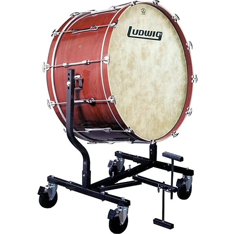 Ludwig Concert Bass Drum w/ Fiberskyn Heads & LE787 Stand