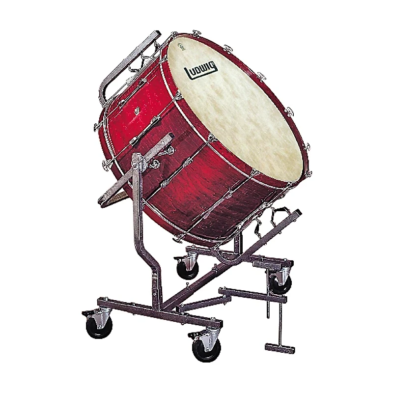 Ludwig Concert Bass Drum w/ Fiberskyn Heads & LE788 Stand