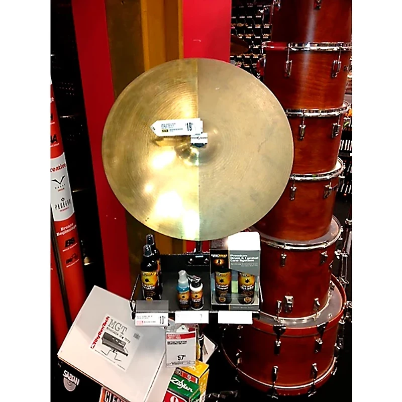 Music Nomad Cymbal Cleaner - Acid-Free Cleaner, Polisher, Protectant for Brilliant Finishes