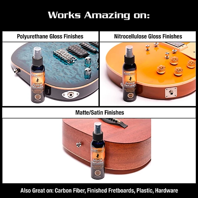 Music Nomad Guitar Detailer for Matte and Gloss Finishes