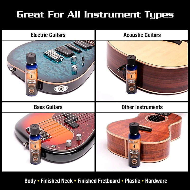 Music Nomad Guitar Polish - Pro Strength Formula