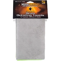Music Nomad Edgeless Microfiber Drum Detailing Towels 2-Pack