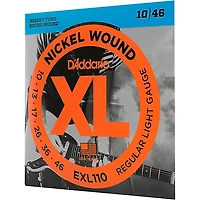 D'Addario EXL110 Nickel Wound Light Electric Guitar Strings Single-Pack