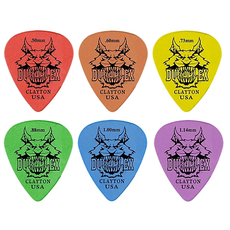 Clayton Duraplex Delrin Picks 1 Dozen