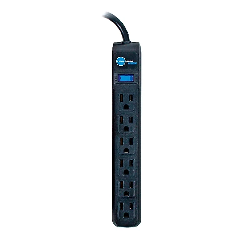 Livewire Power Strip With 4' Cord