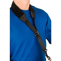 Protec 24" Neoprene Saxophone Neck Strap With Plastic Swivel Snap Black Plastic Hook