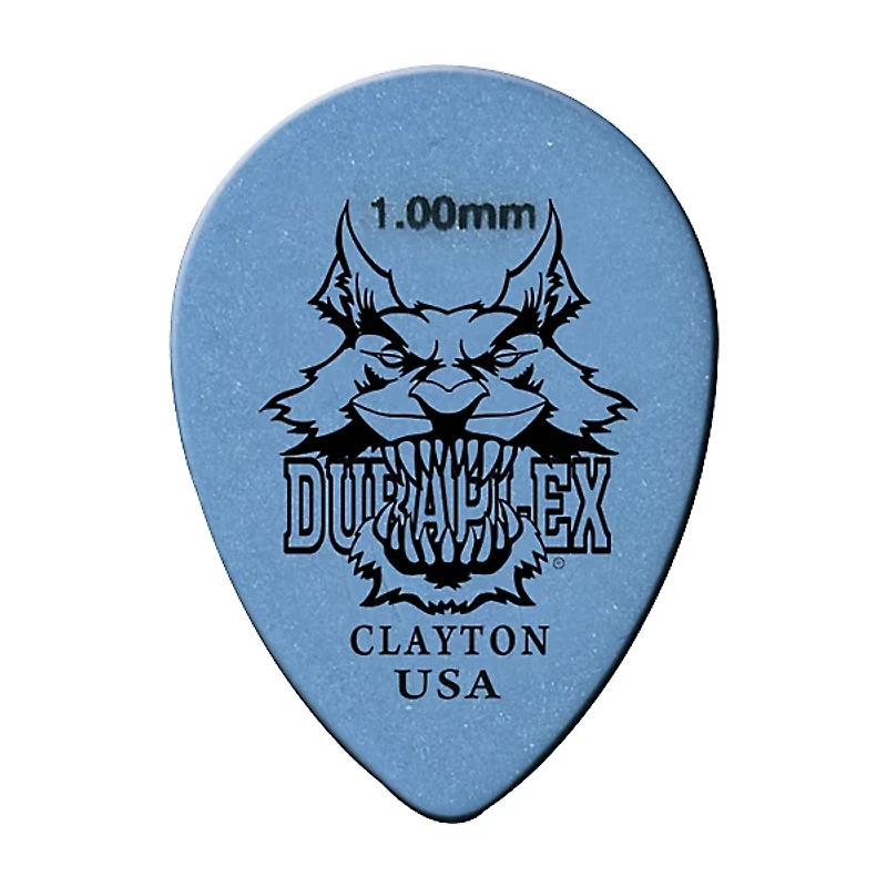 Clayton Duraplex Delrin Small Teardrop Picks 1 Dozen