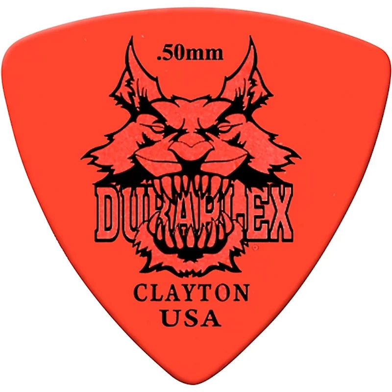 Clayton Duraplex Delrin Rounded Triangle Picks 1 Dozen