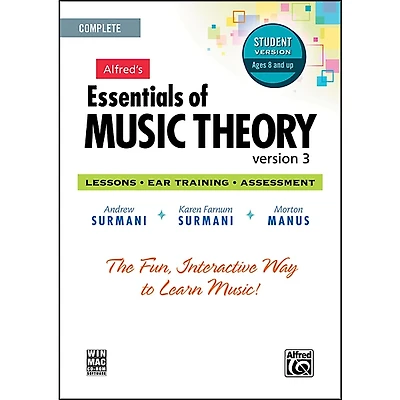 Alfred Essentials of Music Theory: Version 3 CD-ROM Student Version Complete