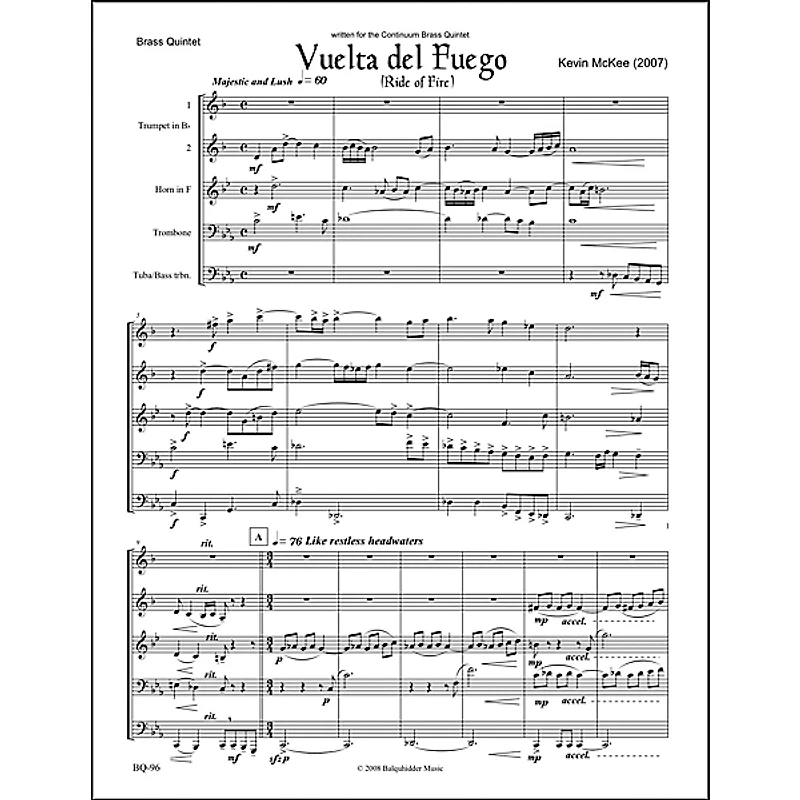 Carl Fischer Vuelta del Fuego (Ride of Fire) Book