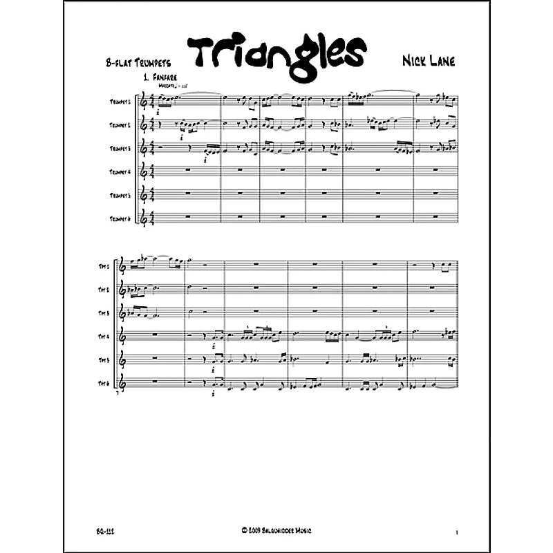 Carl Fischer Triangles Book