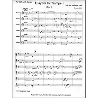Carl Fischer Essay for Six Trumpets Book