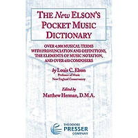 Carl Fischer The New Elson's Pocket Music Dictionary
