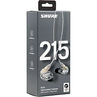 Shure SE215 Dynamic MicroDriver Earphones