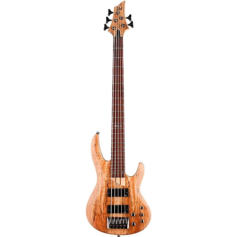 ESP LTD B-205SM 5-String Electric Bass Guitar - Satin Natural