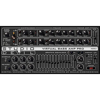 Studio Devil Virtual Bass Amp Pro Software Download