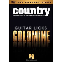 Hal Leonard 200 Country Licks - Guitar Licks Goldmine DVD Series