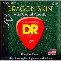 DR Strings DSA-12 Dragon Skin K3 Coated Acoustic Strings Medium