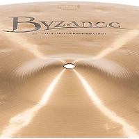 MEINL Byzance Traditional Extra Thin Hammered Crash Cymbal -