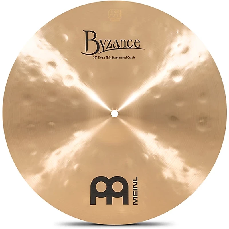 MEINL Byzance Traditional Extra Thin Hammered Crash Cymbal -