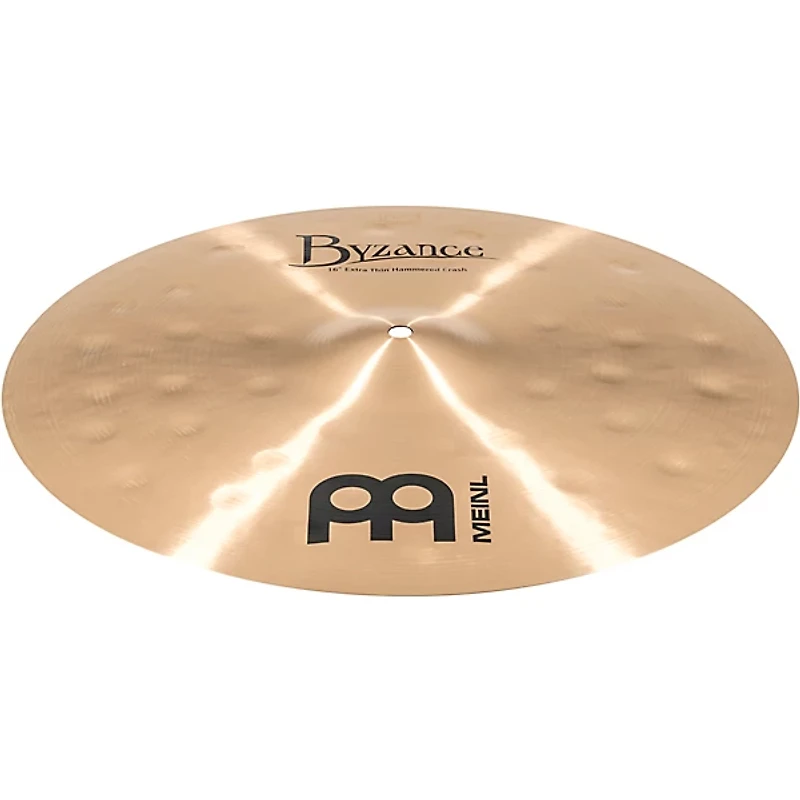 MEINL Byzance Traditional Extra Thin Hammered Crash Cymbal -