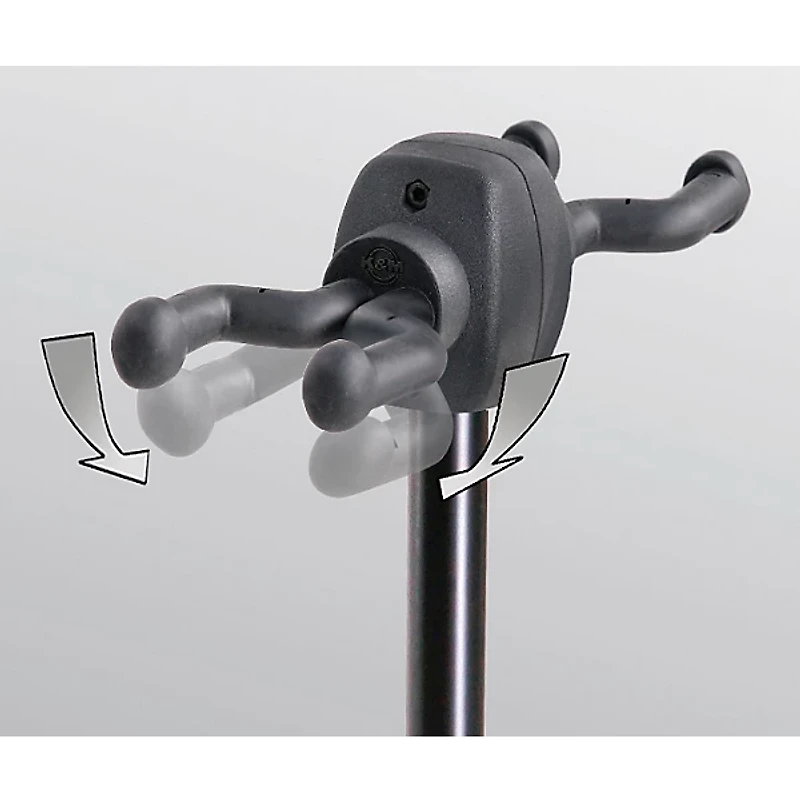 K&M Double Guitar Stand Black