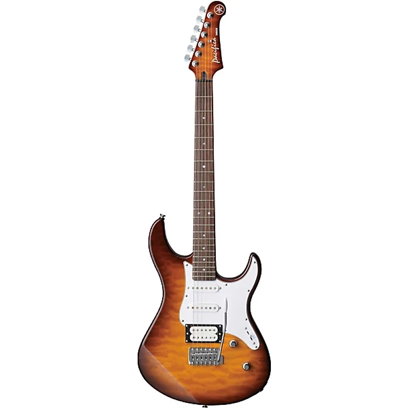Yamaha PAC212V Quilted Maple Top Electric Guitar Tobacco Brown Sunburst